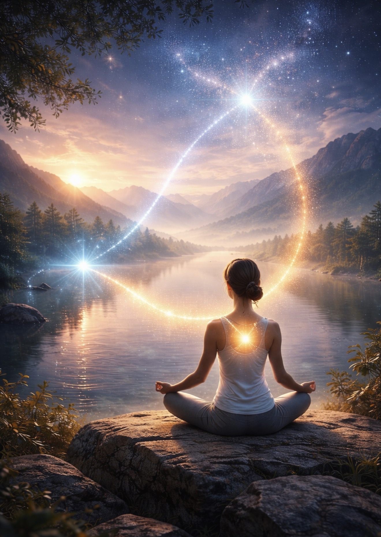 दो बिंदु ध्यान का चमत्कार