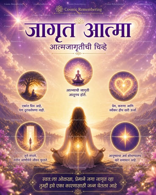 🩷 जागृत आत्म्यांची लक्षणे 🩵