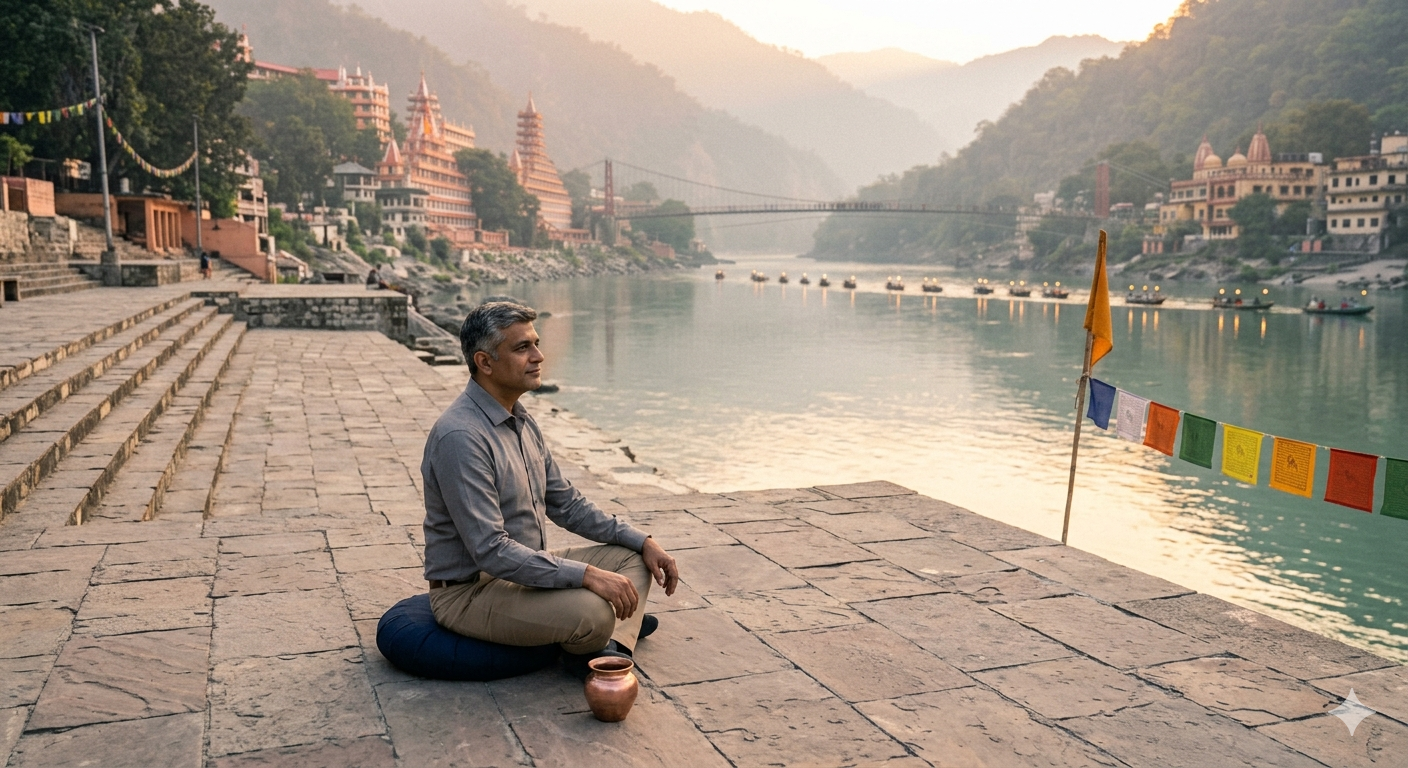 Why 40+ Professionals Are Booking Rishikesh Retreats